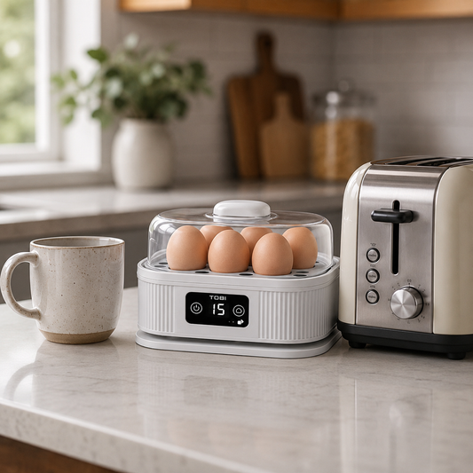 Hervidor Eléctrico Smart TOBI — Timer Digital y Apagado Automático